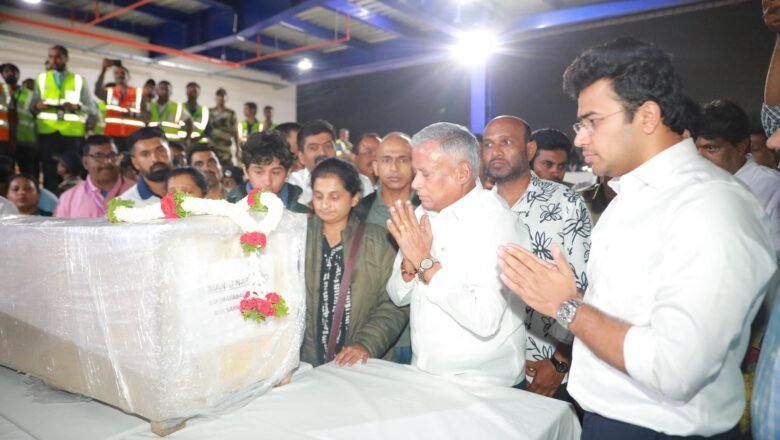 ಪಹಲ್ಗಾಮ್ ದಾಳಿಯಲ್ಲಿ ಮೃತಪಟ್ಟ ಕನ್ನಡಿಗರ ಪಾರ್ಥೀವ ಶರೀರ ಬೆಂಗಳೂರಿಗೆ ಆಗಮನ