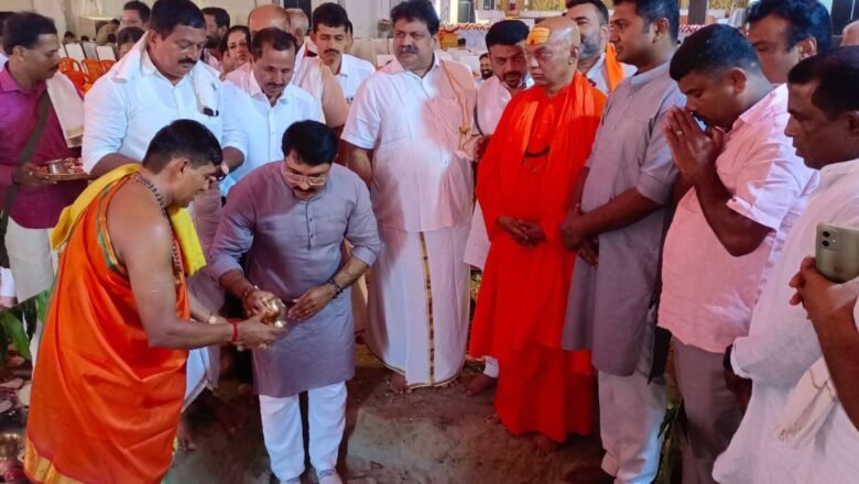 ಅಯೋಧ್ಯೆಯಲ್ಲಿ ಕನ್ಯಾಡಿ ಶ್ರೀ ರಾಮಕ್ಷೇತ್ರ ಮಹಾಸಂಸ್ಥಾನಮ್ ಶಾಖಾ ಮಠಕ್ಕೆ ಶಿಲಾನ್ಯಾಸ