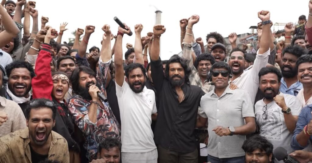 1000 ನೃತ್ಯಗಾರರೊಂದಿಗೆ ರಾಮ್ ಚರಣ್ ‘ಪೆಡ್ಡಿ’ ಹಾಡಿನ ಚಿತ್ರೀಕರಣ..