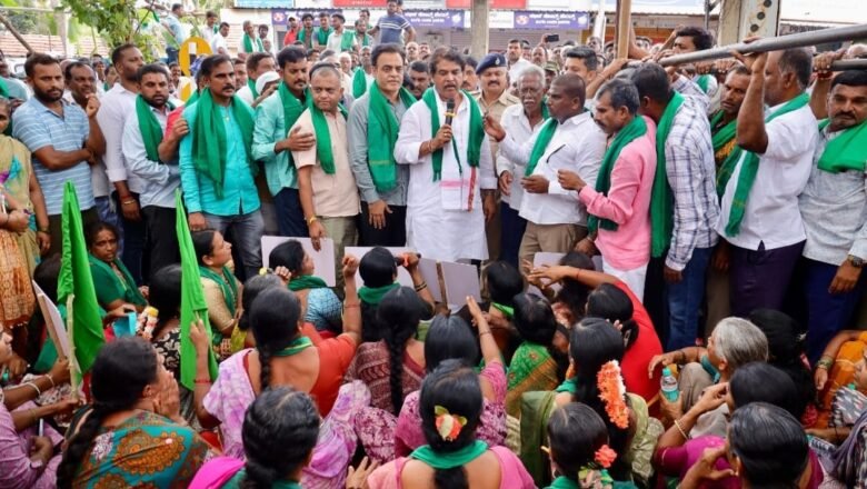 ಬಿಡದಿ, ಬೈರಮಂಗಲ,ಕಂಚುಗಾರನಹಳ್ಳಿಯಲ್ಲಿ ಭೂ ಸ್ವಾಧೀನ ಅಕ್ರಮ; ರೈತರ ರೊಚ್ಚು