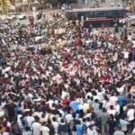 ಧಾರವಾಡದಲ್ಲಿ ಉದ್ಯೋಗಾಕಾಂಕ್ಷಿಗಳ ಉಗ್ರ ಪ್ರತಿಭಟನೆ; ಖಾಲಿ ಹುದ್ದೆಗಳ ಭರ್ತಿಗೆ ಒತ್ತಾಯ