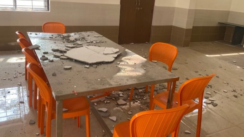 ಕಲಬುರಗಿ: ತರಬೇತಿ ಕೇಂದ್ರದಲ್ಲಿ ಮೇಲ್ಚಾವಣಿ ಕುಸಿತ; ‘ಕಮಿಷನ್ ಕಾಂಗ್ರೆಸ್’ ಎಂದು JDS ಟೀಕೆ