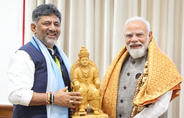 ಮೇಕೆದಾಟು ಸೇರಿ ರಾಜ್ಯದ ಪ್ರಮುಖ ಯೋಜನೆಗಳಿಗೆ ಕೇಂದ್ರದ ಅನುಮತಿ ಕೋರಿದ ಡಿಕೆಶಿ