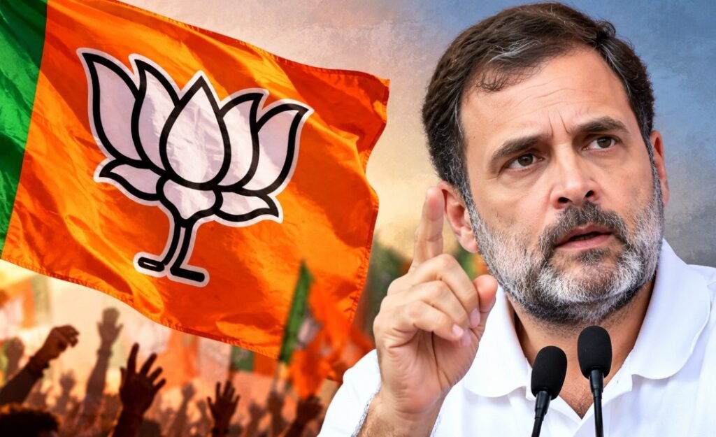 ‘ಕರ್ನಾಟಕಕ್ಕೆ ಭೇಟಿ ನೀಡಿ ರೈತರ ಸಂಕಷ್ಟ ಅರಿಯಿರಿ, ಬರ ಪರಿಹಾರ ಹೆಚ್ಚಳಕ್ಕೆ ಮಧ್ಯಸ್ಥಿಕೆ ವಹಿಸಿ’: ರಾಹುಲ್ ಗಾಂಧಿಗೆ ಬಿಜೆಪಿ ಆಗ್ರಹ